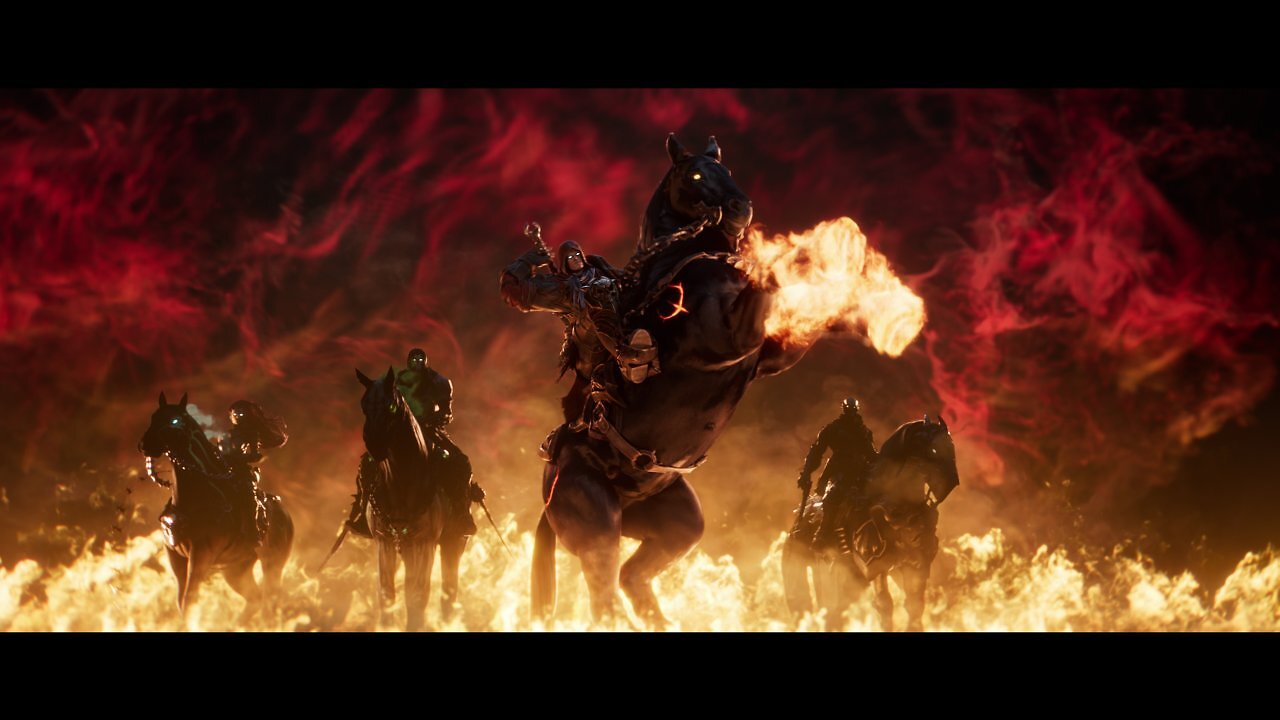 [31/07/2025] Die vier Reiter der Apokalypse: Fury, Tod, Krieg und Strife (v.L.n.R.)