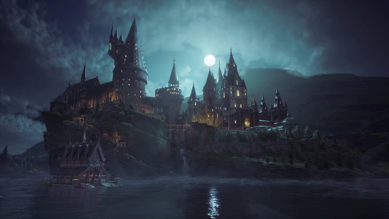 Schloss Hogwarts in der Introsequenz von Hogwarts Legacy