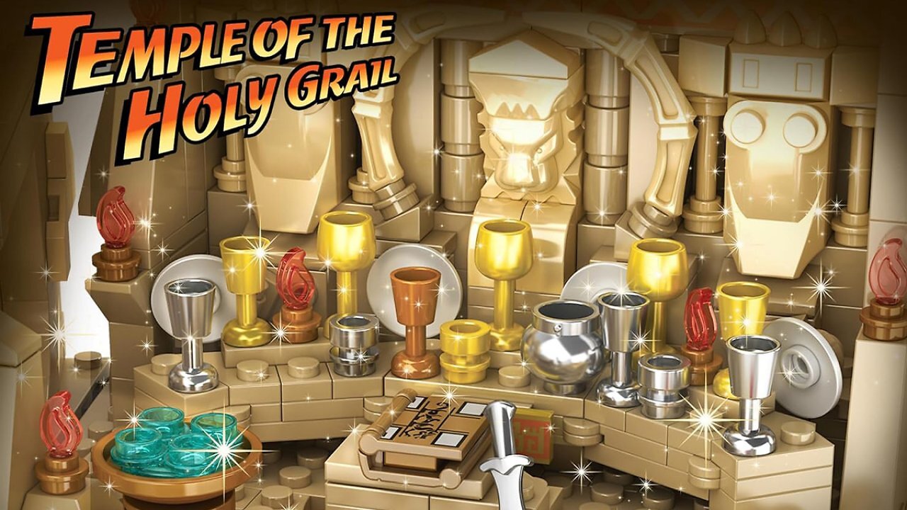 [21/07/2025] Lego liefert nicht? Jetzt MOC zu Indiana Jones Tempel des heiligen Grals für nur 63 Euro sichern
