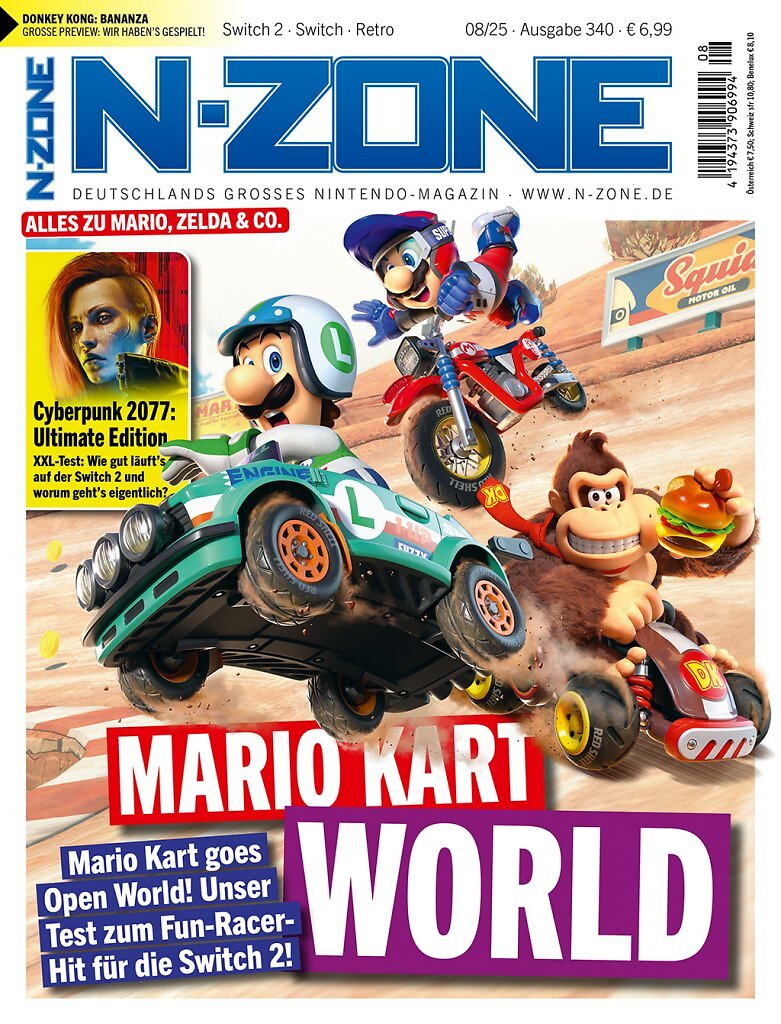 Das Cover der N-ZONE 08/25