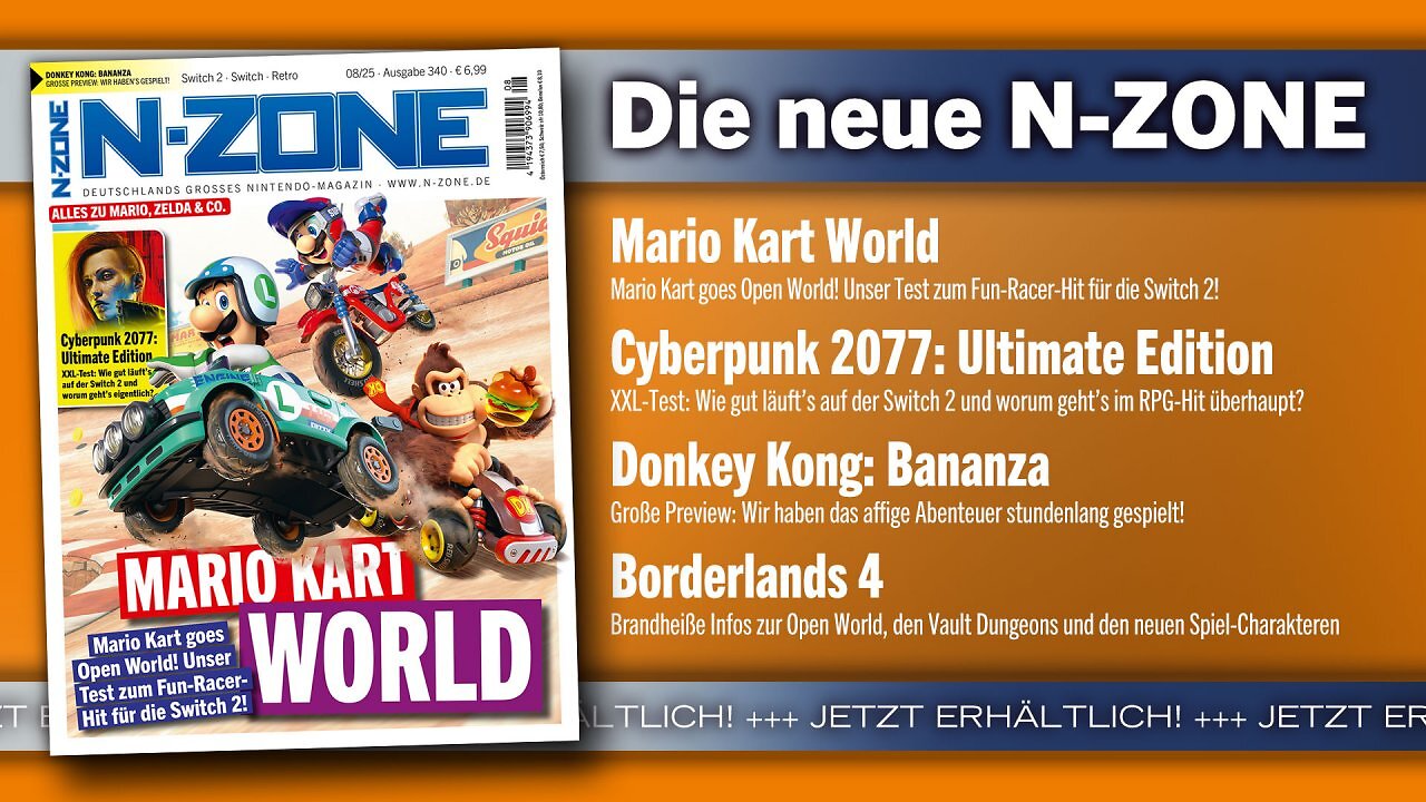 Die wichtigsten Themen der N-ZONE 08/25