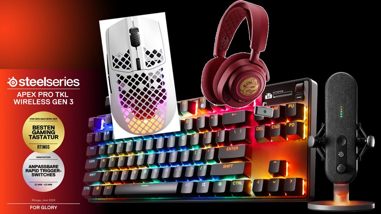 Amazon fegt Steelseries raus: PC-Gaming-Zubehör zu Spitzenpreisen