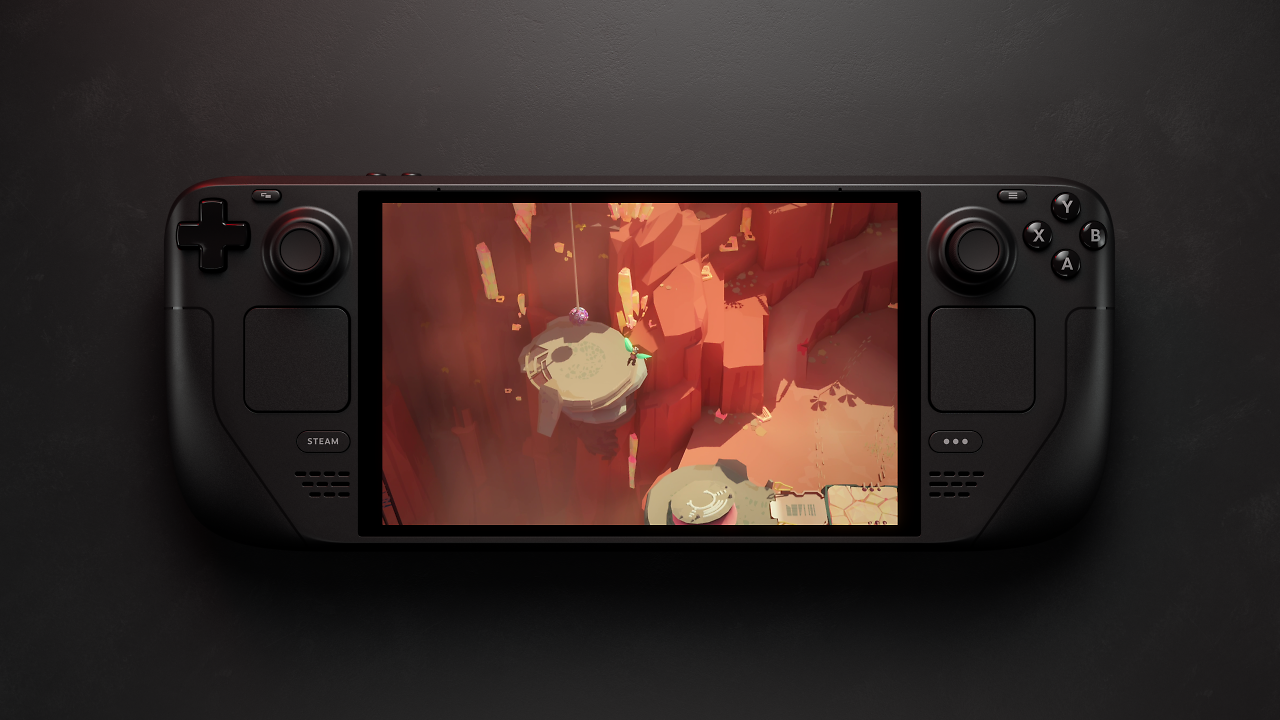 Vorderansicht Steam Deack OLED