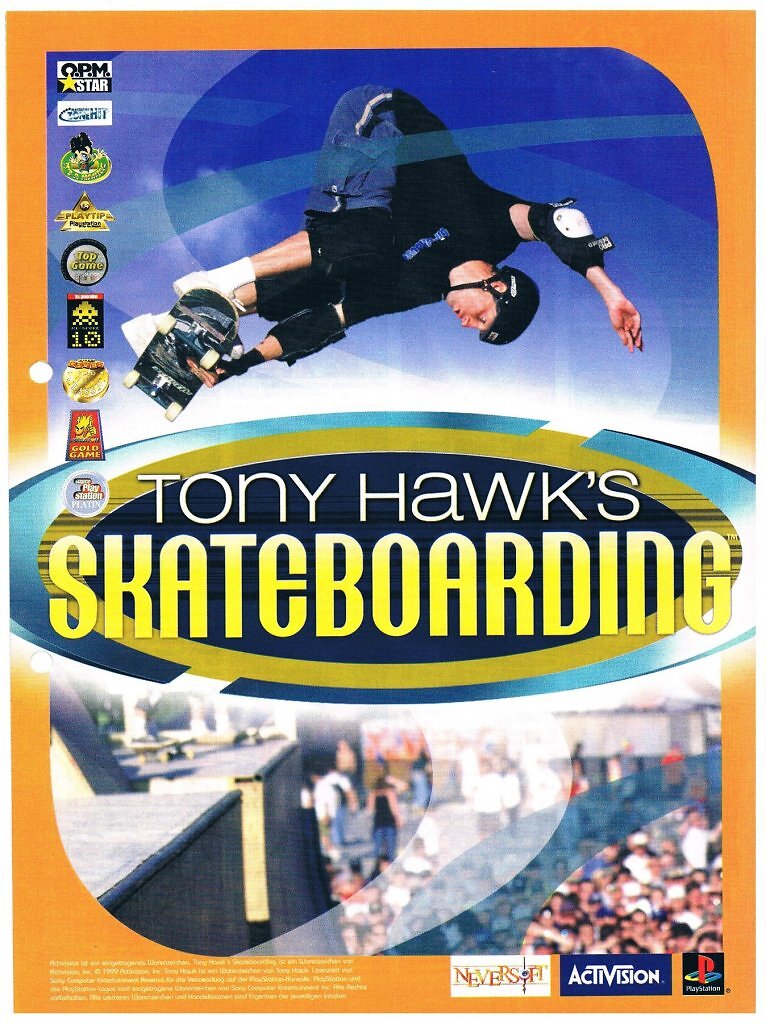 Tony Hawk's Skateboarding Plakat