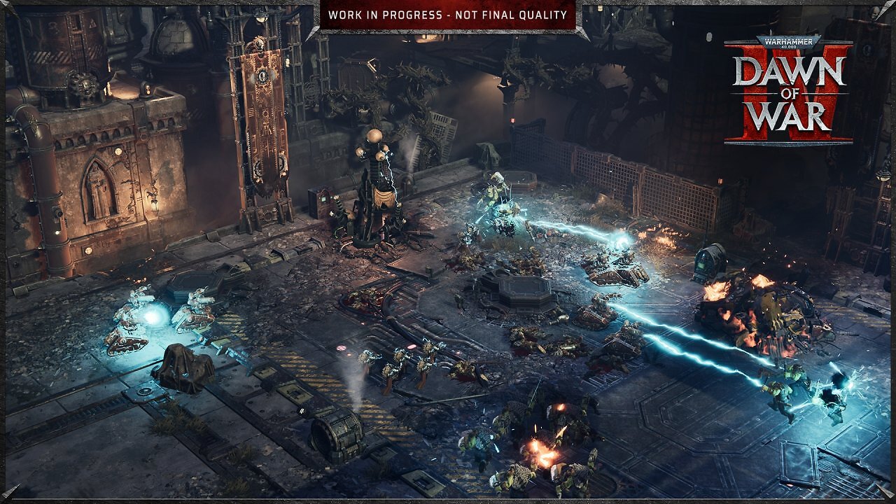 Die Adeptus Mechanicus treten hier zum ersten Mal als eigenständige Fraktion auf.