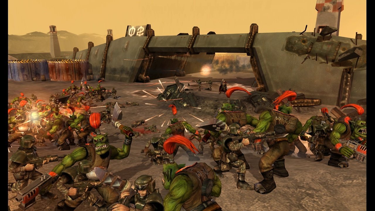 Trotz karger Landschaften versprüht Dawn of War immer noch dichte Warhammer-Atmosphäre.