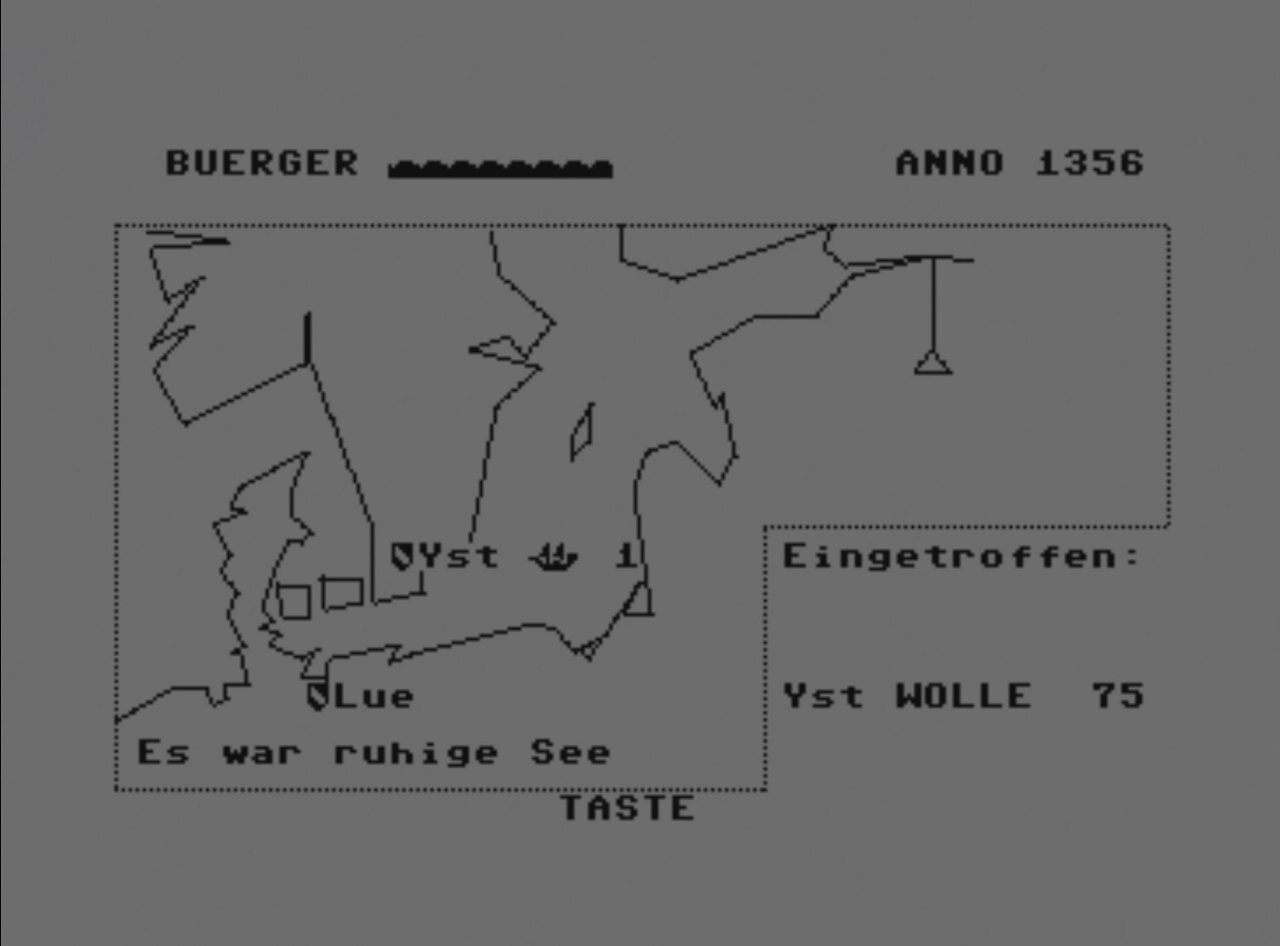 [15/08/2025] Das C64-Spiel Hanse