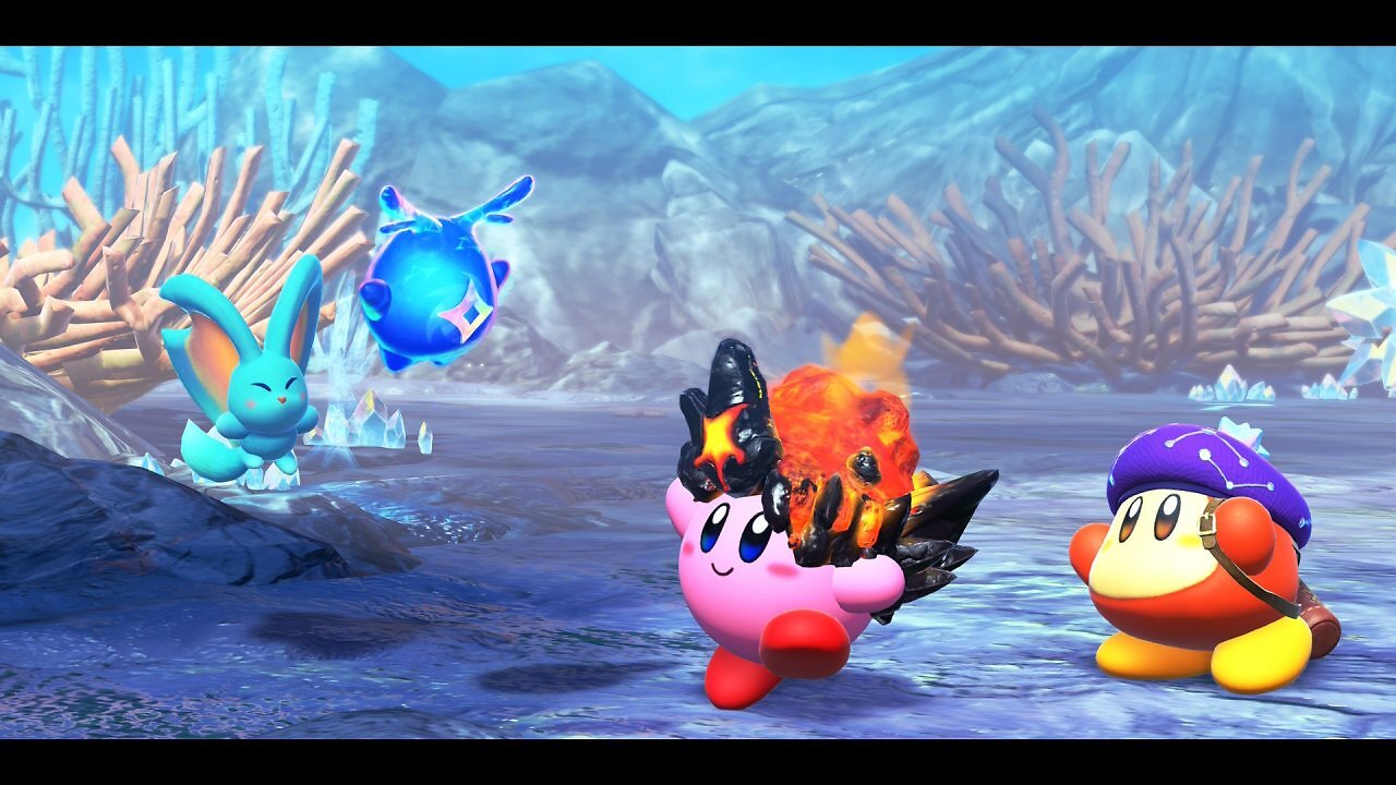 [27/08/2025] In den Abschnitten der neuen Erweiterung müsst ihr keine Waddle Dees befreien, sondern Astralinis. Diese Wesen sollen euch dabei helfen können, das drohende Unheil abzuwenden.