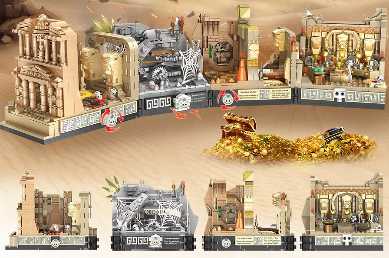 Lego Indiana Jones MOC Set