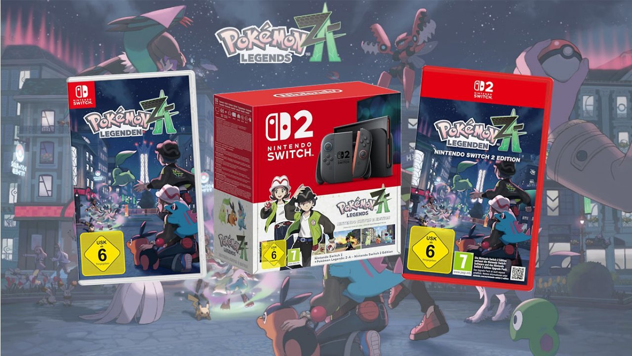 Pokémon-Legenden Z-A: 10€ günstiger als bei Amazon und MediaMarkt vorbestellen - im Bundle sogar 30€ günstiger