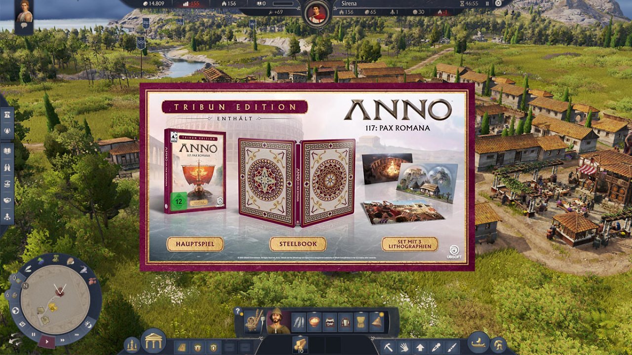 Anno 117: Warum die normale Version kaufen, wenn die Tribun Edition dasselbe kostet?