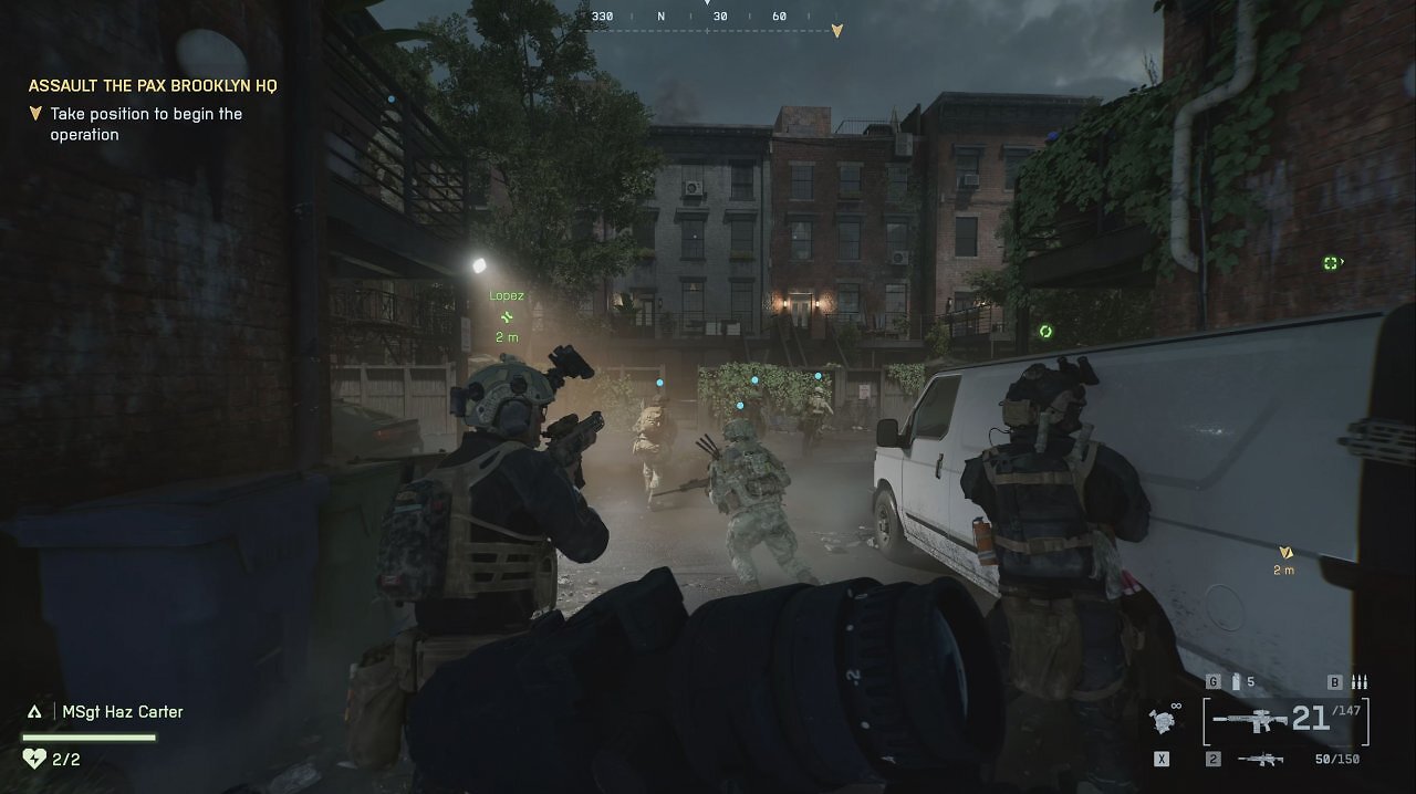 [24/09/2025] Die Brooklyn-Mission verströmt eine coole Stimmung. Auch wenn es sie so ähnlich schon im Modern-Warfare-Reboot von 2019 gab.&nbsp;