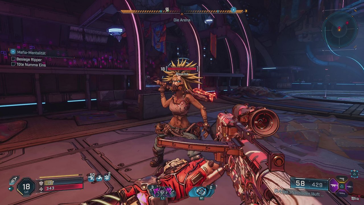 [11/09/2025] Ebenso ikonisch für Borderlands wie Claptrap sind die Psychos als Gegner.