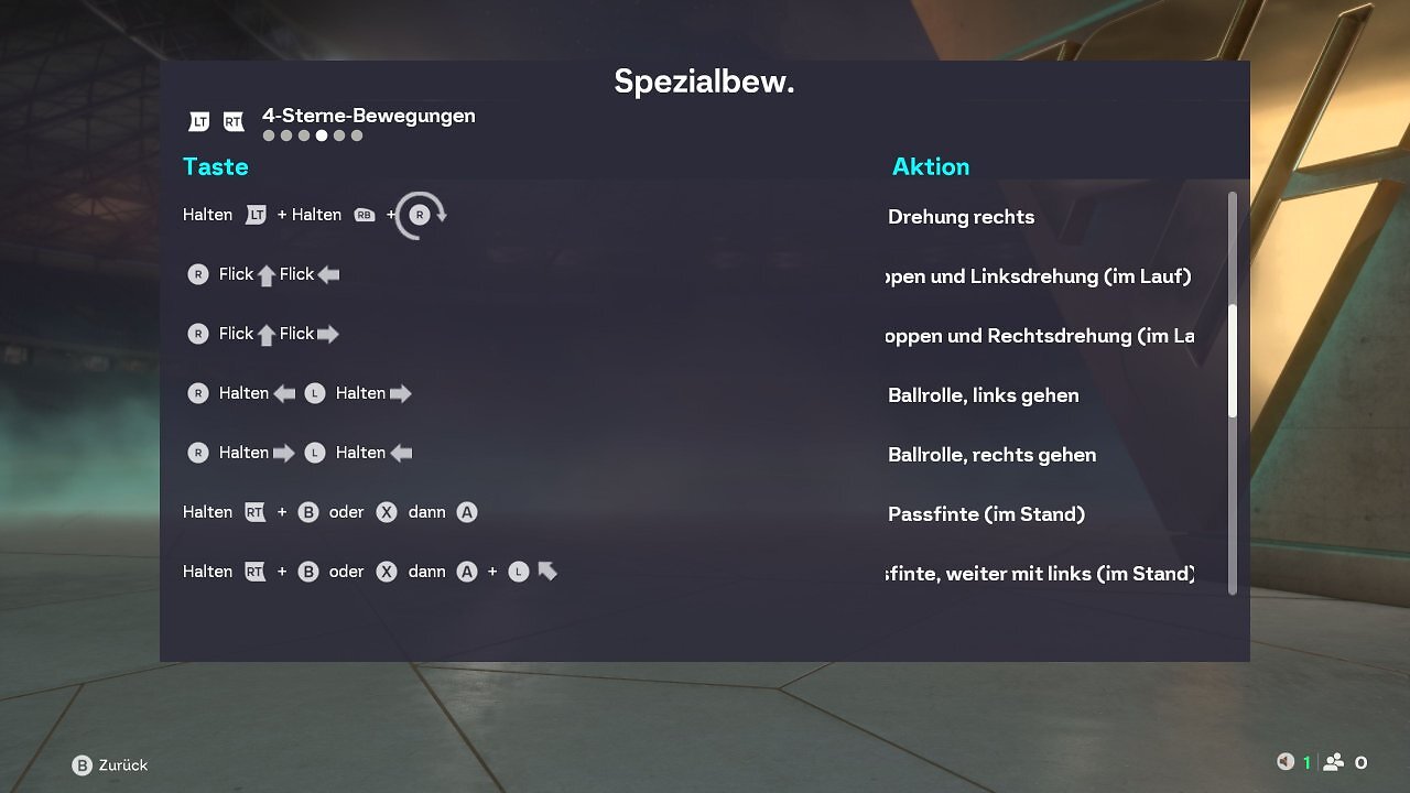 [23/09/2025] EA FC 26 - Spezialbewegungen - 4-Sterne - Teil 2 (bei den oberen Tricks heißt es 