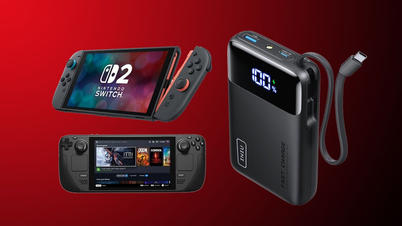 Genug Power für Switch 2 oder Steam Deck: Beliebte Mini-Powerbank mit Mega-Kapazität im Preisrutsch