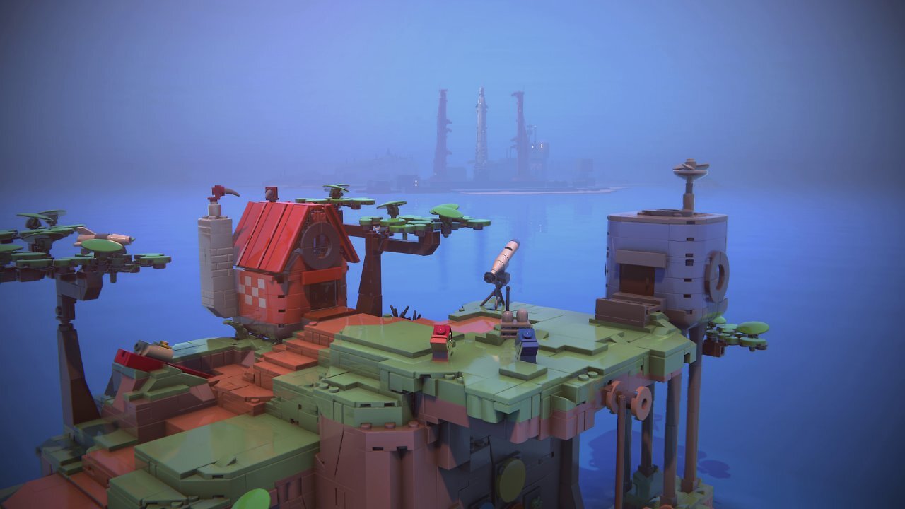 [26/09/2025] Wir versuchen mit unseren Spielfiguren, der Herkunft des Flugkörpers auf die Spur zu kommen. Unterwegs hüpfen wir sogar über die abgestürzte Rakete und sehen, welchen Schaden sie hinterlassen hat.