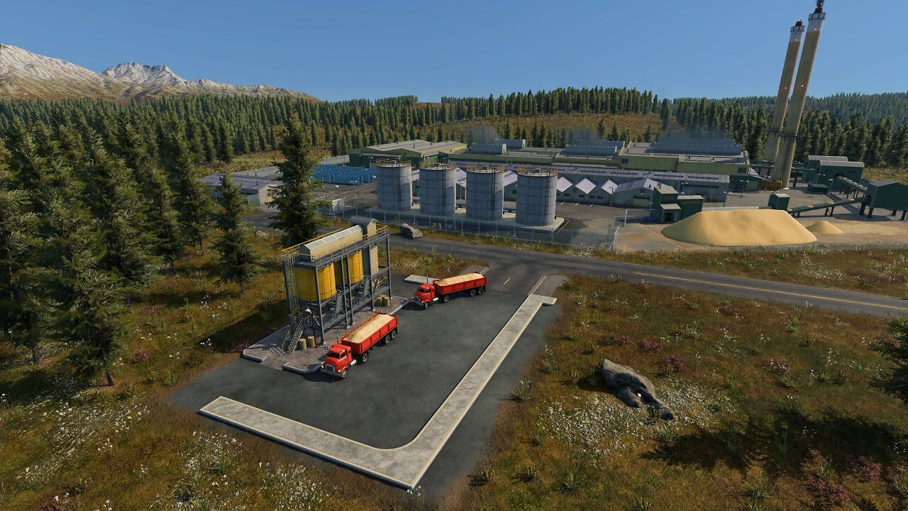 [03/09/2025] Dieses LKW-Terminal hat sich auf Schüttgut spezialisiert. Dazu passend wir es von speziellen Schüttgut-Lastwagen angefahren.