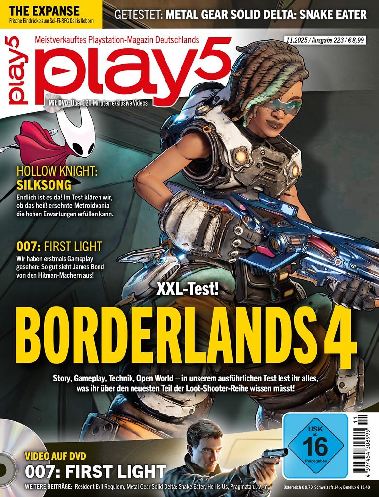 [26/09/2025] Das Cover der play5 11/25