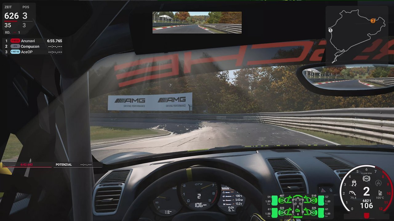 [09/10/2025] Die Nürburgring-Nordschleife zählt im echten Motorsport und im Sim-Racing zu den größten Herausforderungen. Nur die Besten bestehen auf der Grünen Hölle!