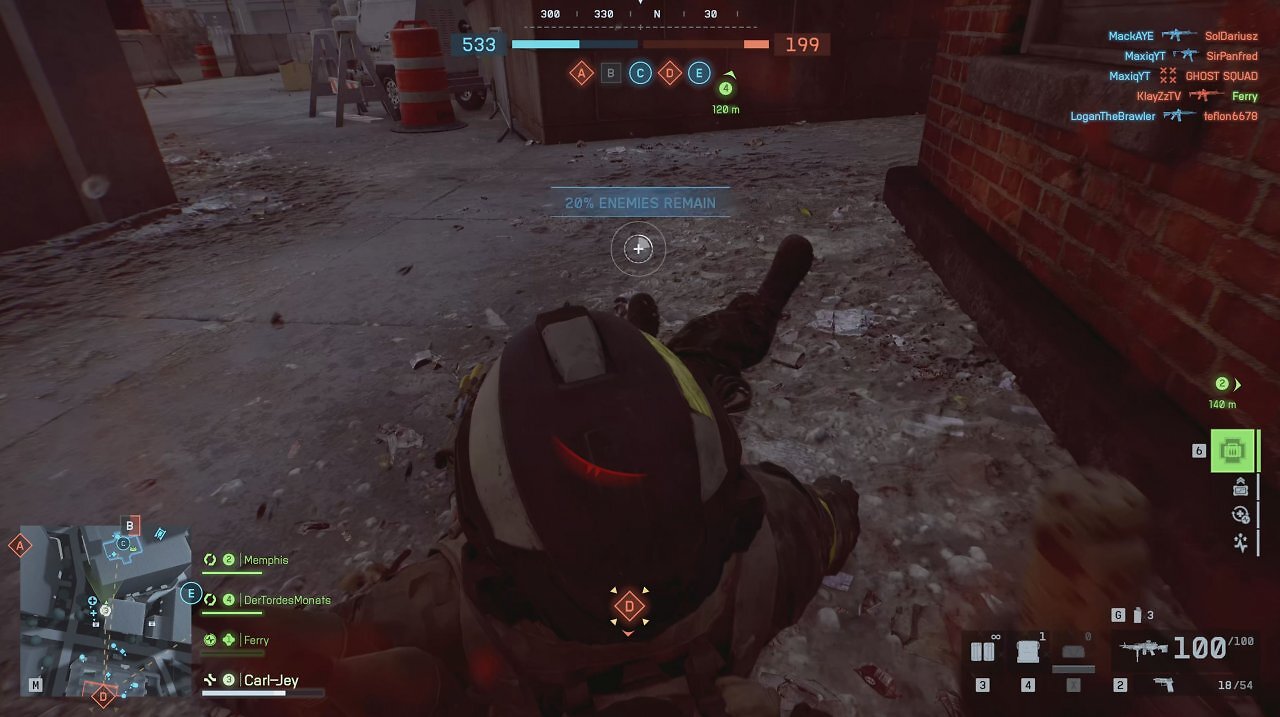 [09/10/2025] Am Kragen gepackt und aus der Schusslinie ziehen. Das neue Revive-Feature ist super.