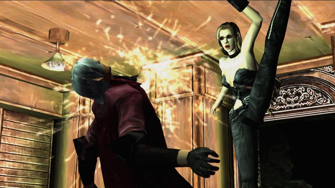 [21/10/2025] Trish verpasst Dante den Highkick seines Lebens. Mit Absätzen!
