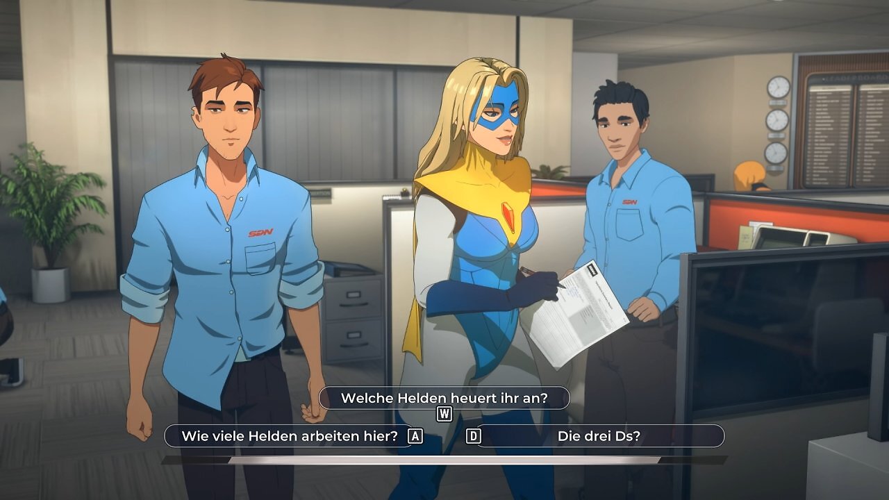 Wo geht's hier bitte zur Kaffeemaschine? In Dispatch trifft Stromberg-Klamauk auf Superhelden-Drama.