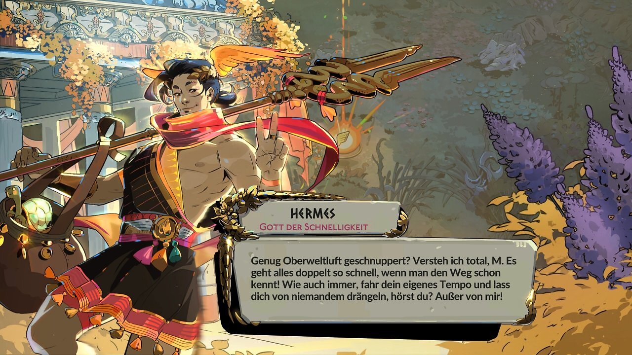 Hermes ist einer der Götter, der sich praktisch immer lohnt: Er beschleunigt zum Beispiel unsere Angriffe oder erhöht unseren Goldgewinn.