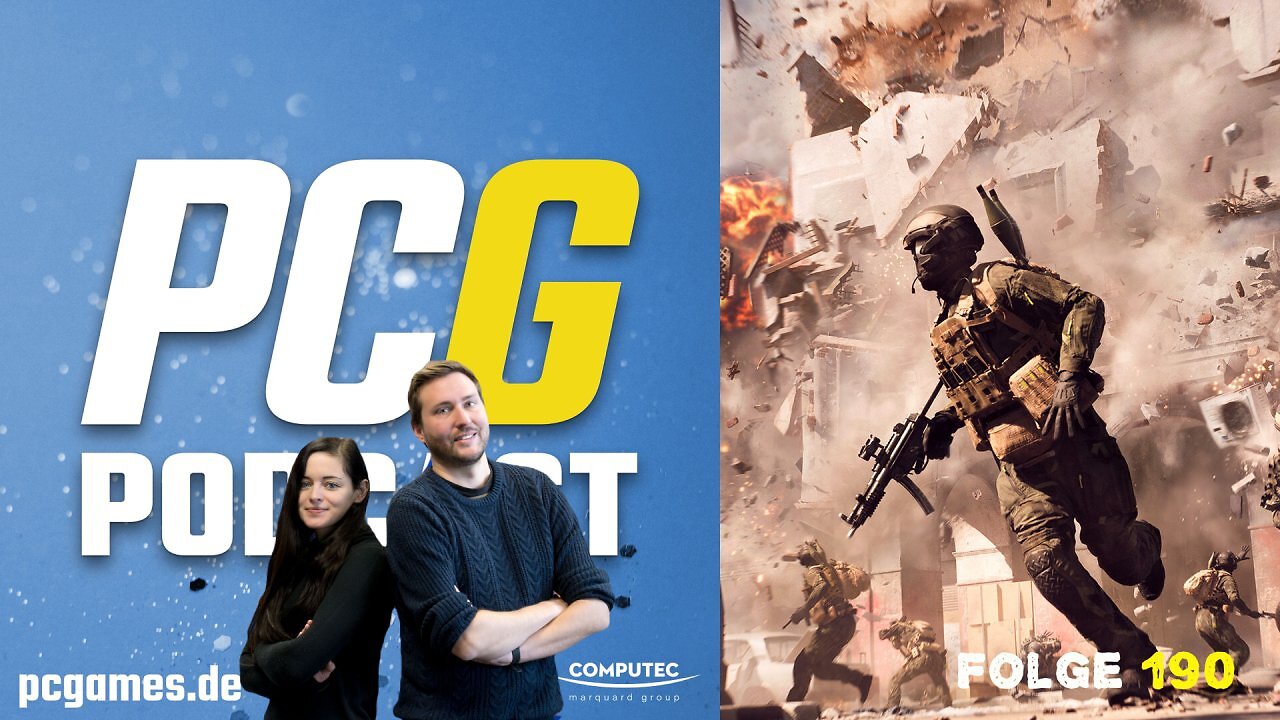 [1] In Folge 190 des PC Games Podcast plaudern wir über das Duell der Shooter-Schwergewichte: Battlefield 6 gegen Call of Duty: Black Ops 7.