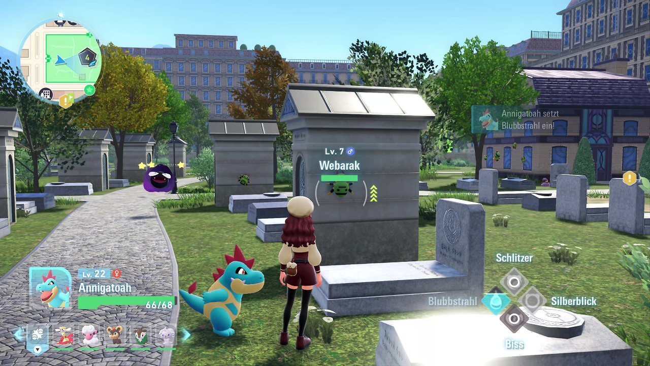 [20/10/2025] Die Wildsektoren sollen ein friedliches Zusammenleben von Menschen und Pokémon ermöglichen, wirken aber seltsam abgekapselt in der Großstadt. Wir hoffen, dass die Geister-Pokémon auf dem Friedhof namens Bonne Nuit nicht allzu sehr spuken.