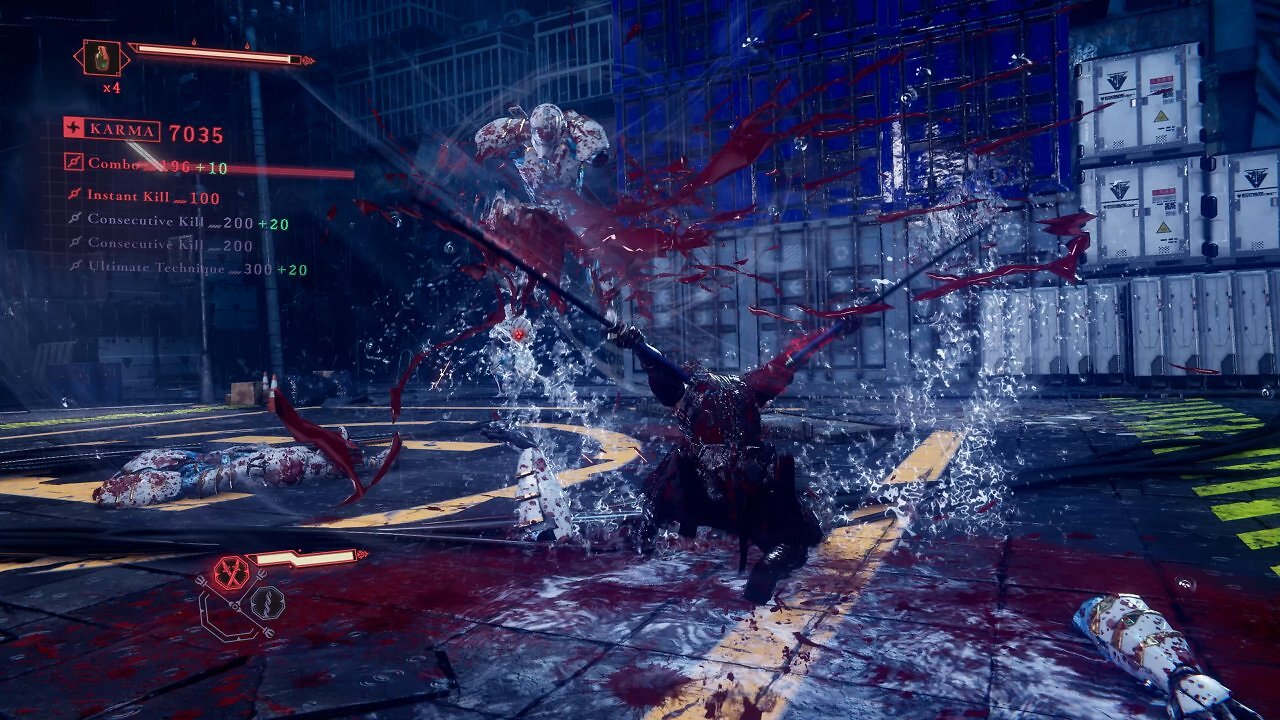 [24/10/2025] Viele der Moves sehen mindestens so übertrieben cool aus, wie Yakumo selbst.