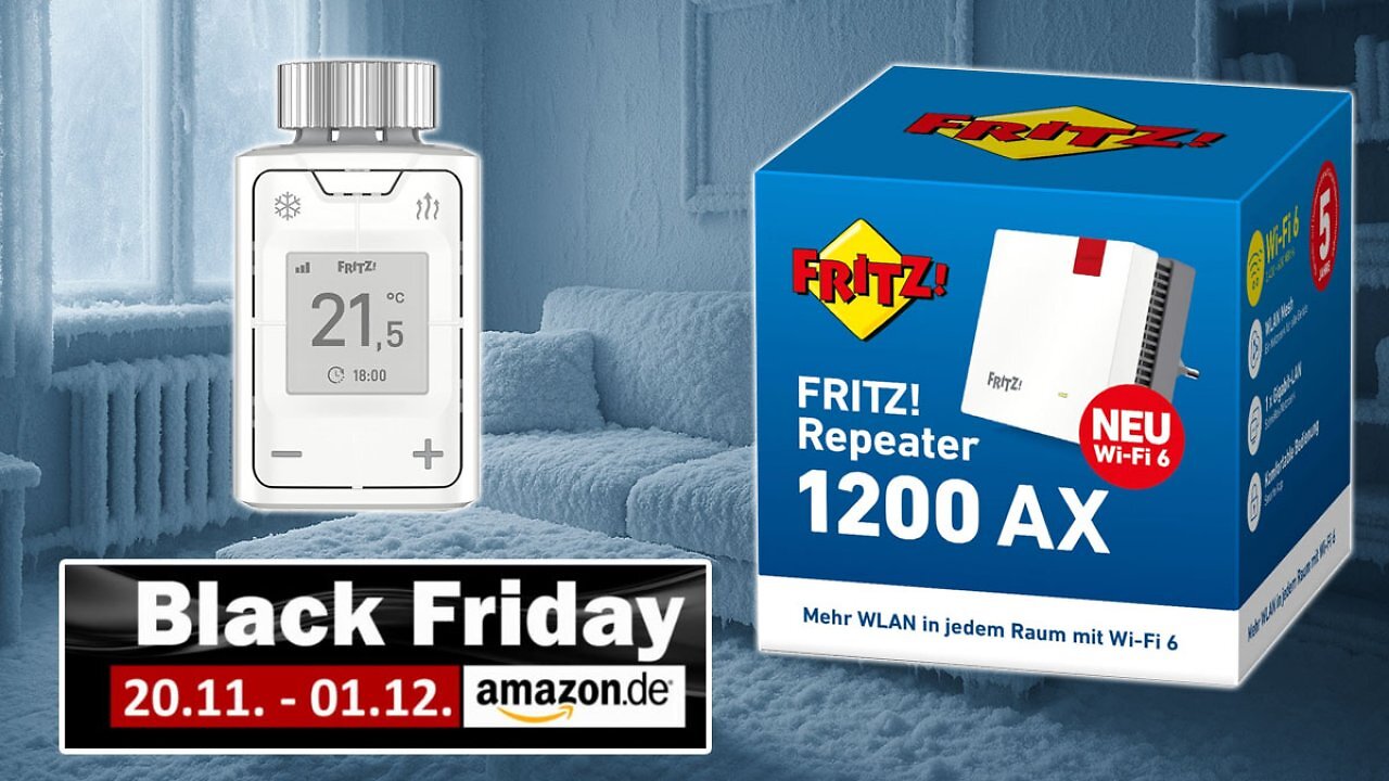 [21/11/2025] 10.000 Verkäufe in 1 Monat, nun zum Bestpreis: Fritz DECT 302 und Repeater 1200AX fliegen aus Amazons Lager