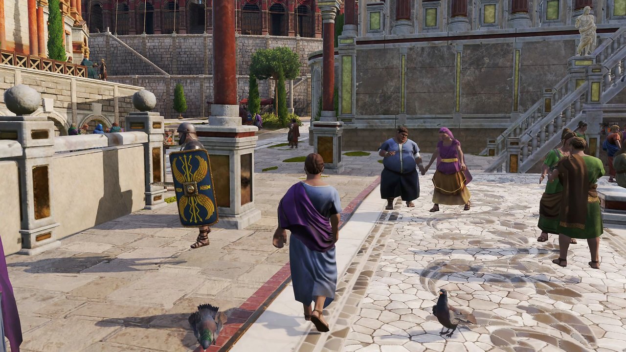 Der Perspektivenwechsel zeigt erstaunliche Details. Selbst Manor Lords wirkt nicht so überzeugend und lebendig.(Bild aus der PC-Version)