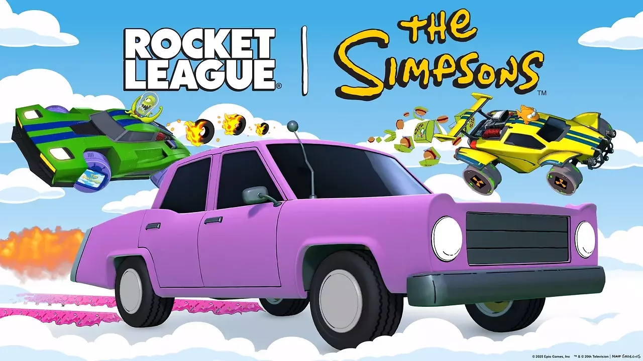 [03/11/2025] Die Simpsons machen jetzt auch Rocket League unsicher: Das steckt im Springfield-Event