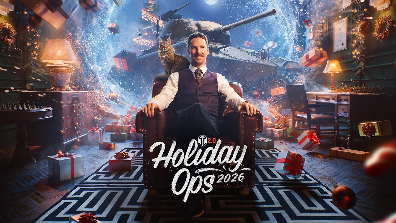 [03/12/2025] Sherlock im Schnee: Benedict Cumberbatch führt die WoT Holiday Ops 2026 an!