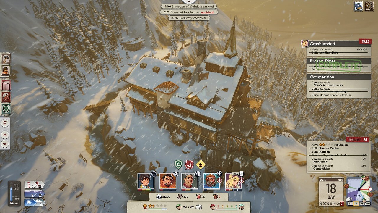 Above the Snow