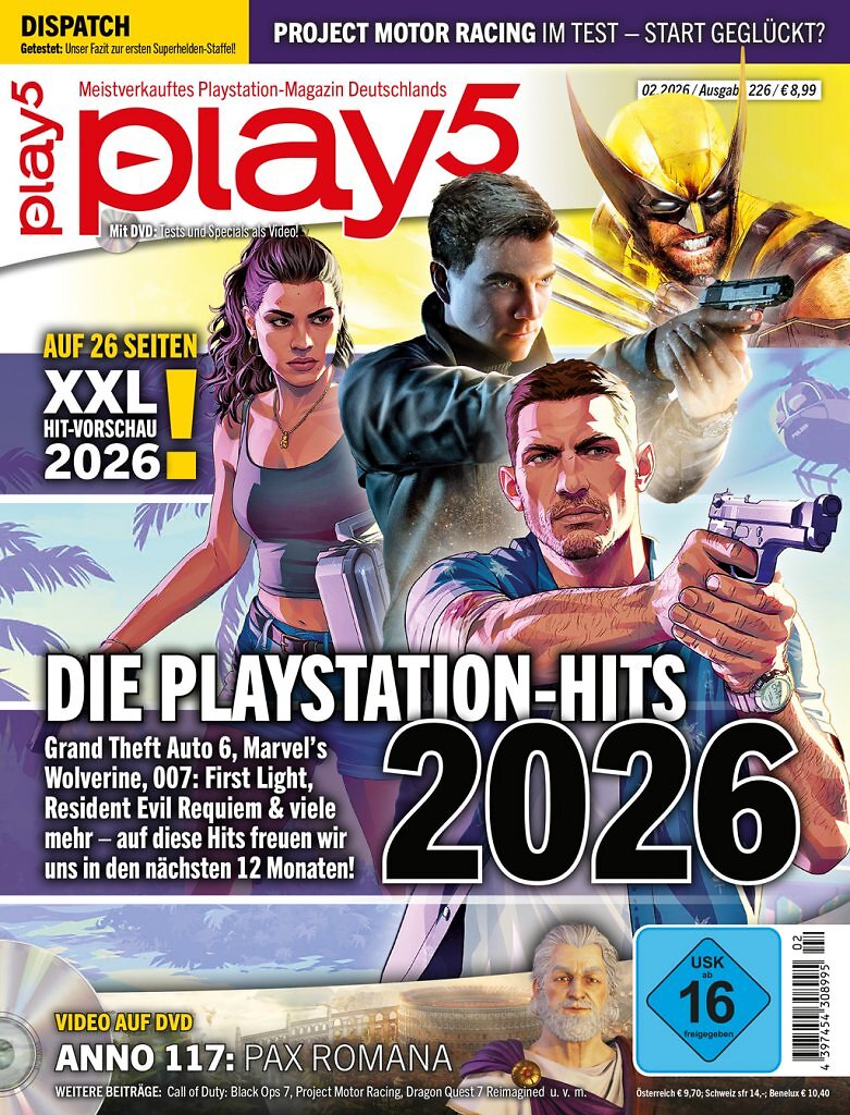 [23/12/2025] Das Cover der play5 02/26