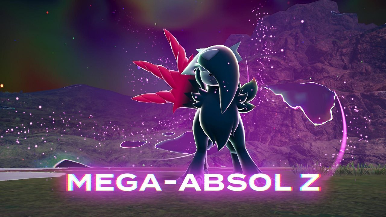 [16/12/2025] Neben neuen Pokémon bietet der DLC auch einige neue Mega-Entwicklung. Hier zum Beispiel eine Alternative von Mega-Absol.