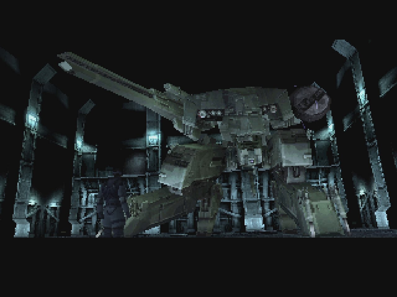 [13/12/2025] Gestatten, Metal Gear REX. Vor allem seinen markanten Kopf würde Shinkawa später in seiner Karriere immer wieder zitieren.