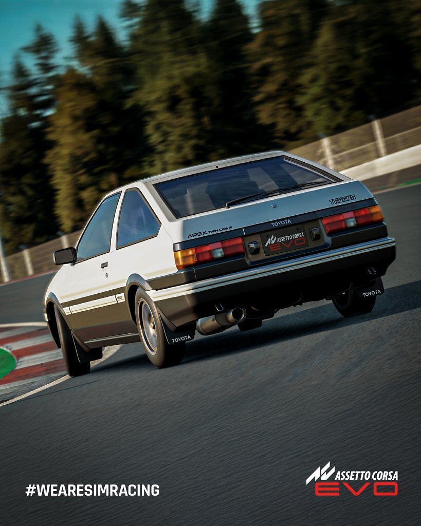 [17/01/2026] Assetto Corsa EVO: Toyota AE86 offiziell angekündigt