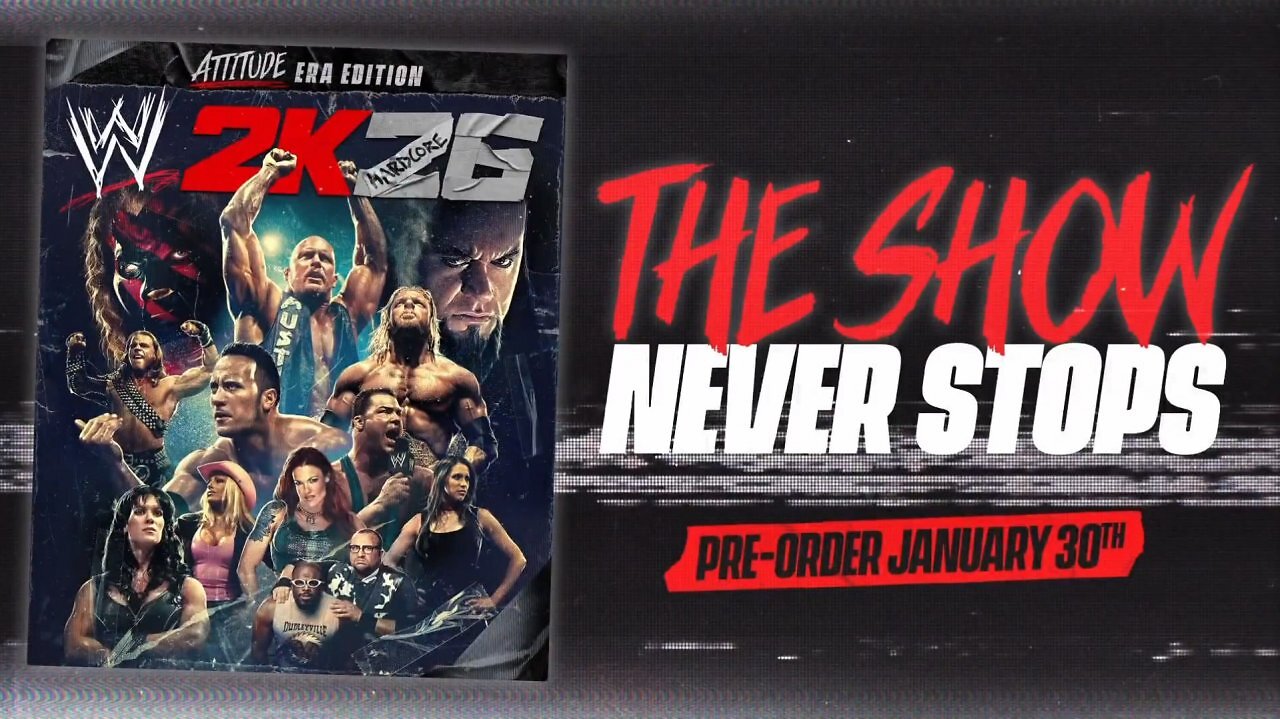 [24/01/2026] WWE 2K26: Monday Night War Edition offiziell enthüllt