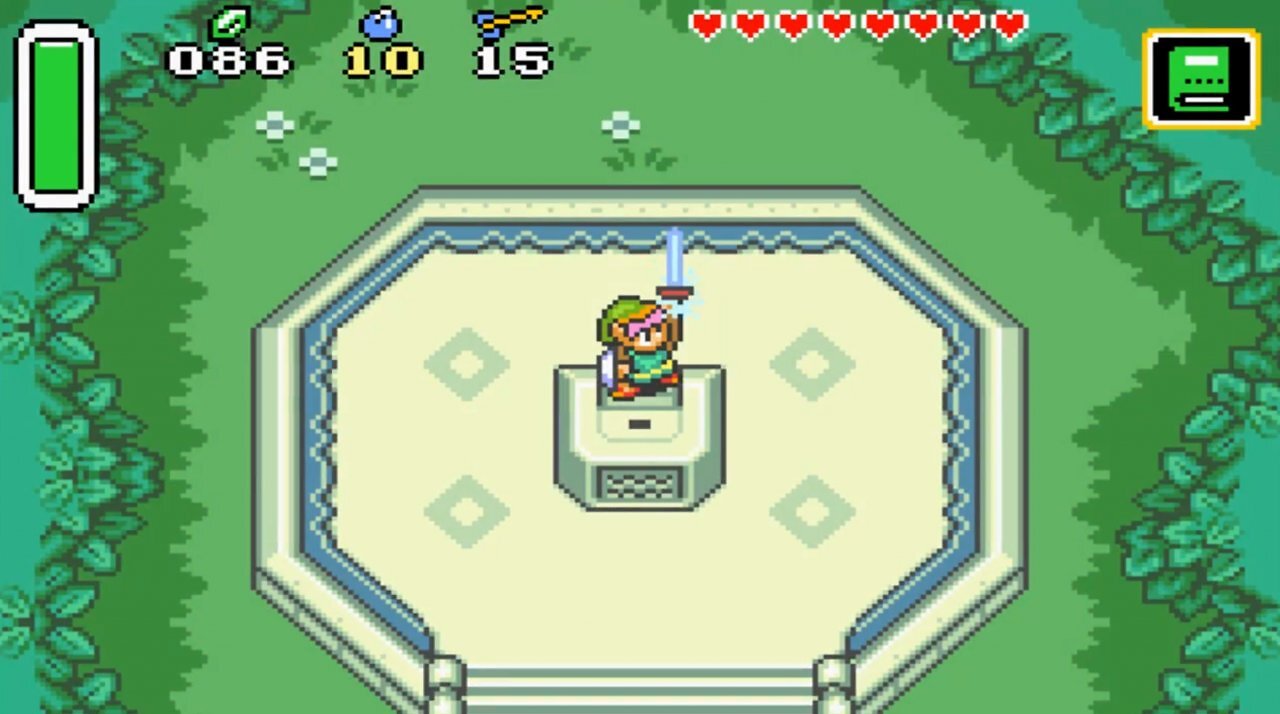 [24/02/2026] In A Link to the Past wird zum ersten Mal das Master-Schwert in die Reihe eingeführt.