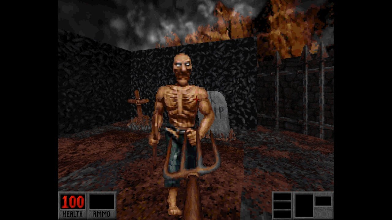 Blood nutzt die gleiche Engine wie Duke Nukem 3D und gilt als einer der besten 2,5-Titel überhaupt.