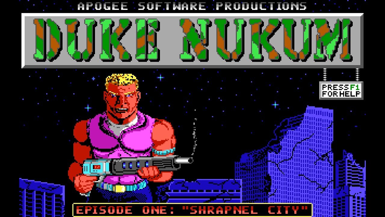 Das erste Duke Nukem erscheint 1991 für MS-DOS.