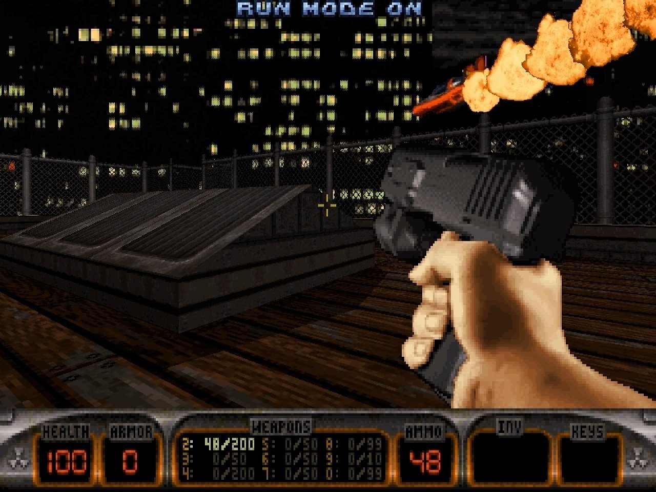 Der Anfang von Duke Nukem 3D.