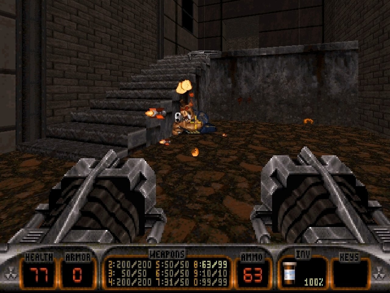 Der ikonische Devastator ist die stärkste Waffe in Duke Nukem 3D.