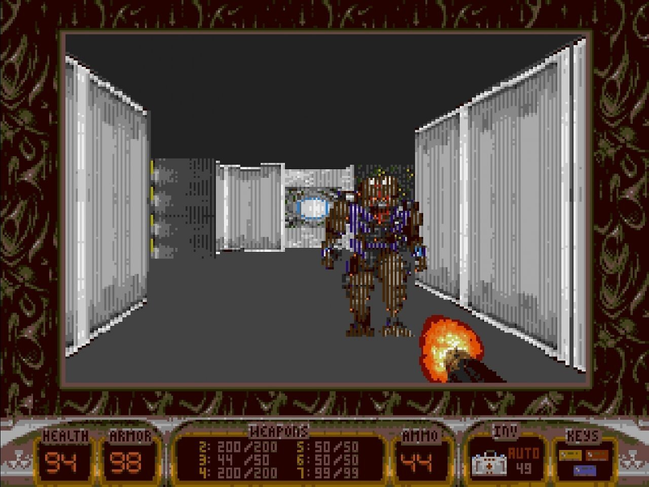 Die Mega-Drive-Version von Duke Nukem 3D zählt zu den merkwürdigsten Portierungen. Sie spielt sich eher wie Wolfenstein 3D.