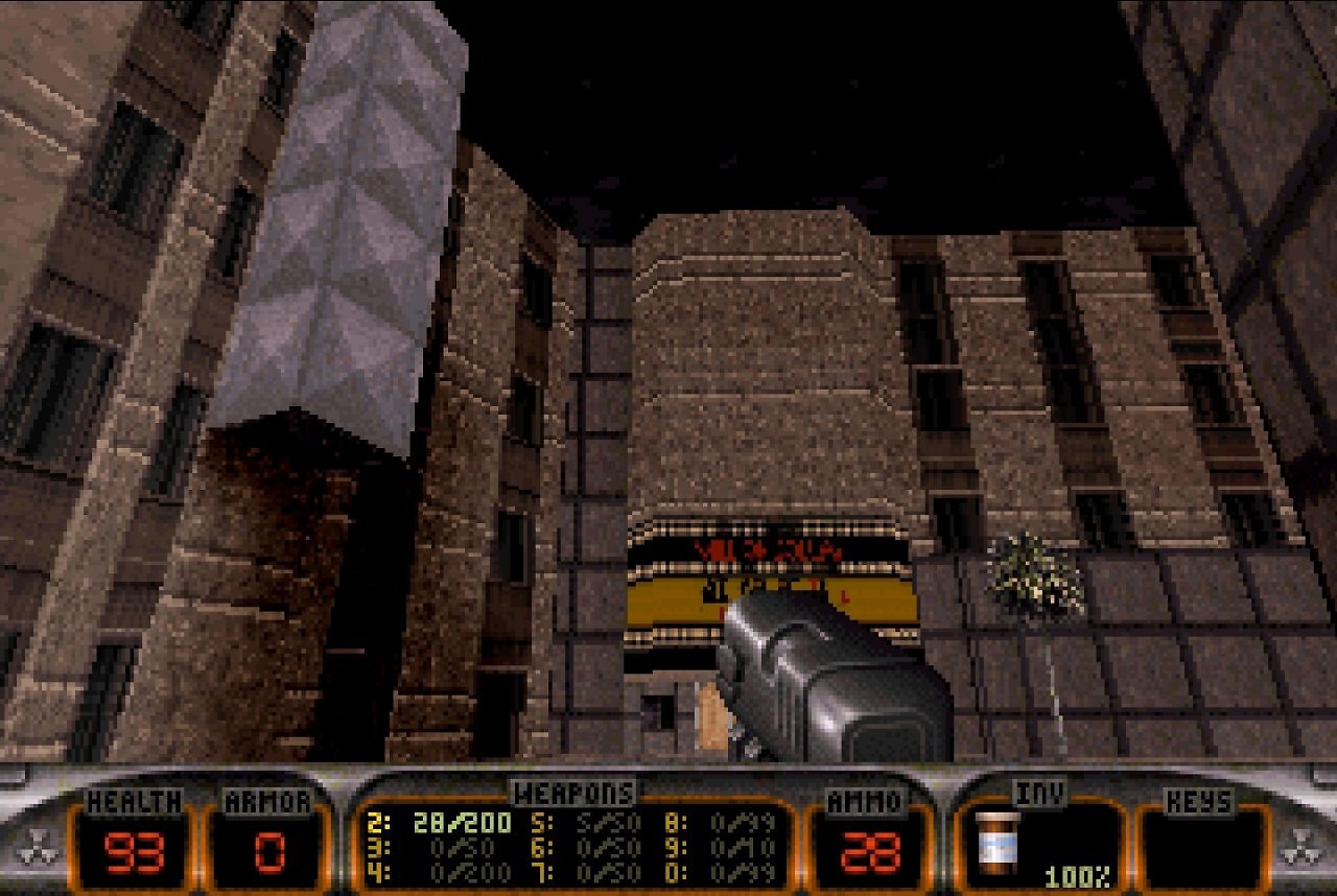 Der Saturn-Port nutzt eine neue Grafikengine, die unter anderem mit Perspektivenkorrektur punktet.