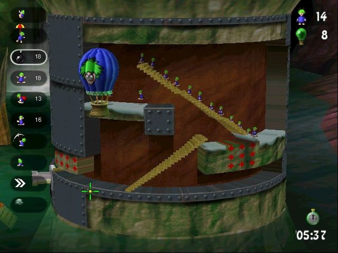 [03/02/2026] Lemmings Revolution war ein 3D-Puzzle-Spiel, das die klassische Lemmings-Formel auf eine drehbare, kugelförmige Spielwelt überträgt. Die neue Perspektive brachte frische taktische Herausforderungen mit sich und erforderte räumliches Denken.