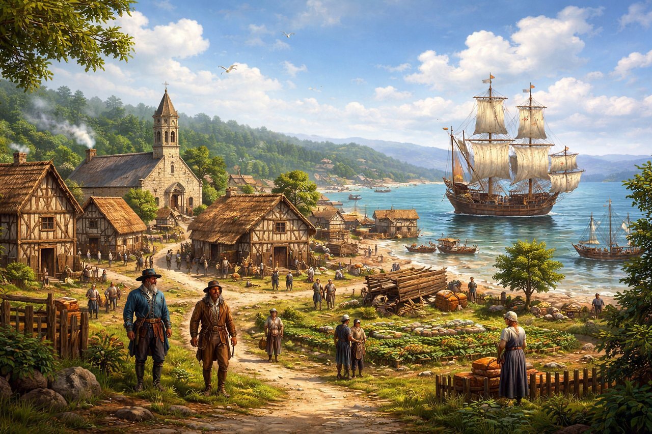 [12/03/2026] Der Colonization-Konkurrent 1492 - Kolonisierung der Neuen Welt hat einen Release-Termin.