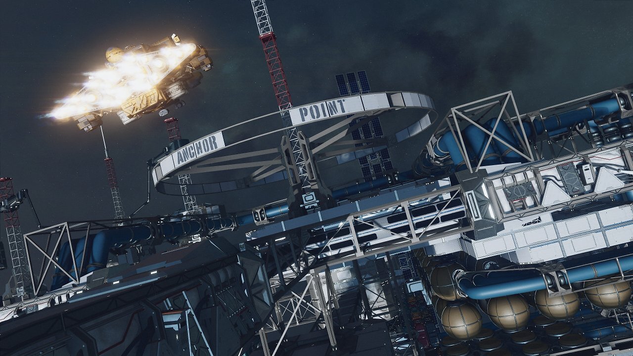 Anchor Point ist eine neue, wichtige Raumstation in Terran Armada.